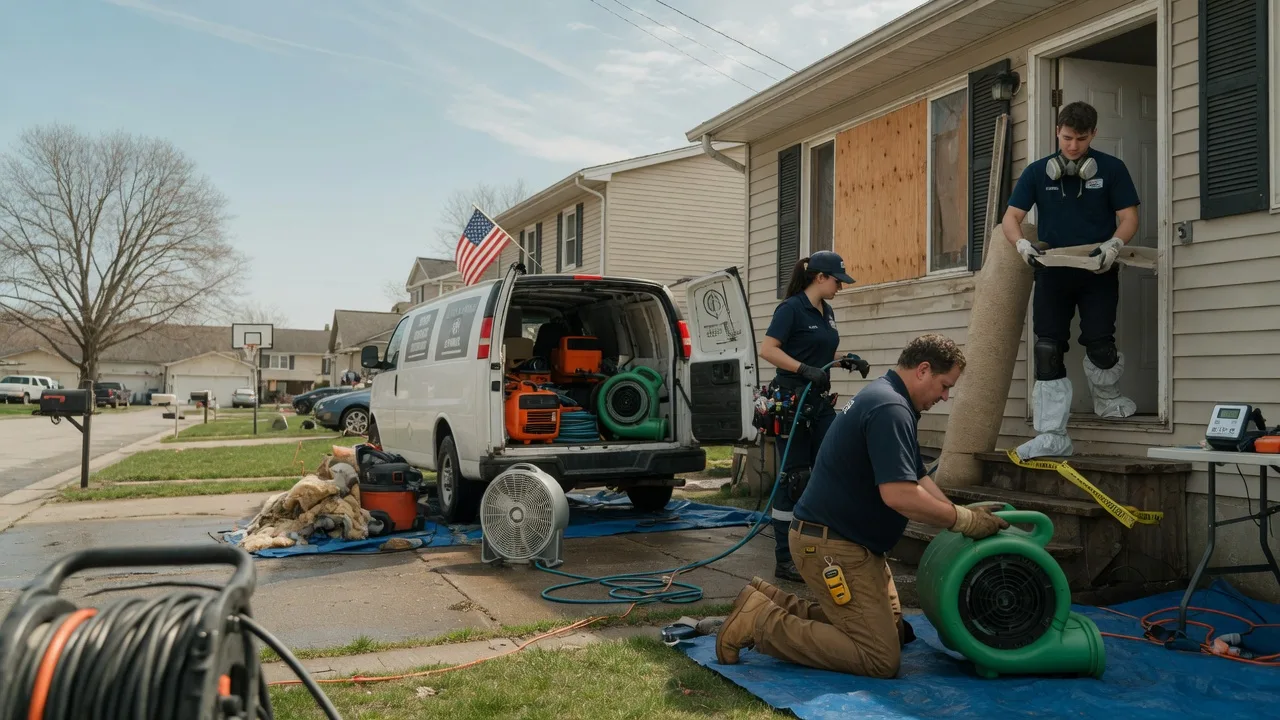 Water Damage Restoration in Spavinaw, OK near me